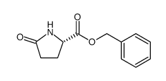 (S)-5-氧代吡咯烷-2-羧酸苄酯结构式