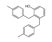 2,3-bis[(4-methylphenyl)methyl]phenol结构式