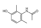 3-Acetamido-2,4-dimethylphenol Structure