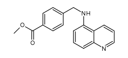 methyl 4-[(5-quinolinylamino)methyl]benzoate Structure