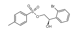[(R)-2-(2-bromophenyl)-2-hydroxyethyl] 4-methylbenzenesulfonate Structure