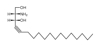 (2S,3R)-2-amino-1,3-dihydroxyoctadec-4-yne Structure