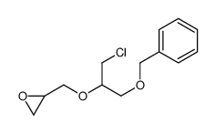 2-[(1-chloro-3-phenylmethoxypropan-2-yl)oxymethyl]oxirane结构式
