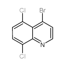 4-溴-5,8-二氯喹啉结构式
