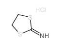 1,3-Dithiolan-2-imine,hydrochloride (1:1) Structure