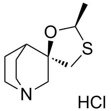 Cevimeline hydrochloride structure