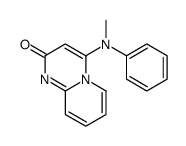 4-(N-methylanilino)pyrido[1,2-a]pyrimidin-2-one结构式