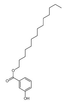 tetradecyl 3-hydroxybenzoate结构式