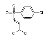 4-chloro-N-(2,2-dichloroethylidene)benzenesulfonamide结构式