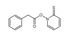 2-thioxopyridin-1(2H)-yl 2-phenylacetate结构式