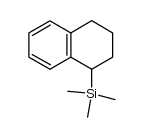 trimethyl(1,2,3,4-tetrahydronaphthalen-1-yl)silane Structure