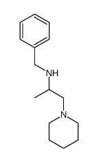 benzyl-(1-methyl-2-piperidin-1-yl-ethyl)-amine结构式