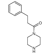 1-(3-phenylpropionyl)piperazine结构式