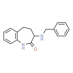 3-(苄基氨基)-4,5-二氢-1H-苯并[B]氮杂-2(3H)-酮结构式
