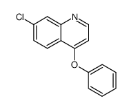 7-chloro-4-phenoxyquinoline Structure