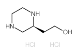 (S)-2-(哌嗪-2-基)乙醇双盐酸盐结构式