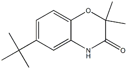 2,2-二甲基-6-叔丁基-2H-苯并[B][1,4]噁嗪-3(4H)-酮结构式