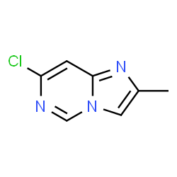 7-氯-2-甲基咪唑并[1,2-c]嘧啶结构式