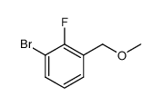 1-bromo-2-fluoro-3-(methoxymethyl)benzene结构式