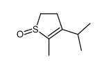 Thiophene, 2,3-dihydro-5-methyl-4-(1-methylethyl)-, 1-oxide (9CI) picture