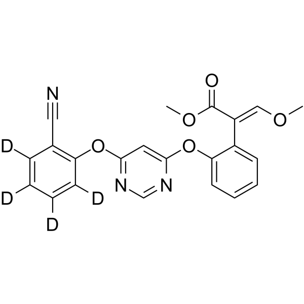 Azoxystrobin-d4结构式