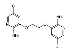 2-Amino-3-{2-[(2-Amino-5-chloropyridin-3-yl)oxy]ethoxy}-5-chloropyridine Structure