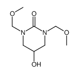 5-hydroxy-1,3-bis(methoxymethyl)-1,3-diazinan-2-one Structure