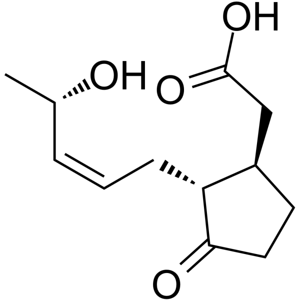 11-Hydroxyjasmonic acid structure
