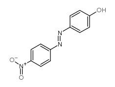 4-(4-硝基苯基偶氮)酚结构式