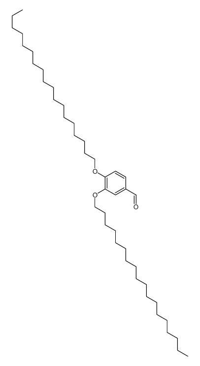 3,4-dioctadecoxybenzaldehyde结构式