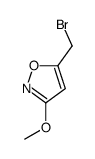 5-(bromomethyl)-3-methoxy-1,2-oxazole Structure