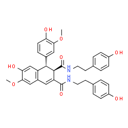 Cannabisin D Structure