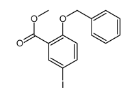 methyl 5-iodo-2-phenylmethoxybenzoate结构式
