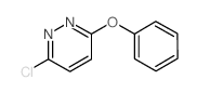 3-氯-6-苯氧基吡嗪结构式