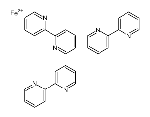 tris(2,2'-bipyridyl)-Fe(II) complex结构式