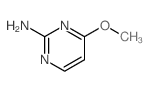 2-氨基-4-甲氧基嘧啶结构式