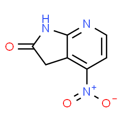 4-nitro-1H,2H,3H-pyrrolo[2,3-b]pyridin-2-one Structure