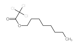 Acetic acid,2,2,2-trichloro-, octyl ester结构式