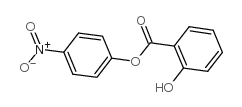 水杨酸4-硝基苯酯结构式