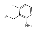 2-氨基-6-氟苄胺结构式