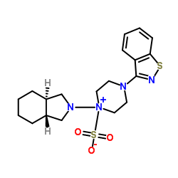(3aR,7aR)-4'-(1,2-苯并异噻唑-3-基)八氢螺[2H-异吲哚-2,1'-哌嗪]甲磺酸盐图片