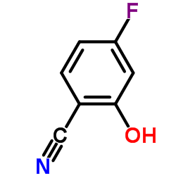 4-氟-2-羟基苯腈结构式