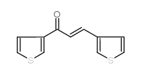 1,3-二(3-噻吩)-2-丙烯-1-酮结构式
