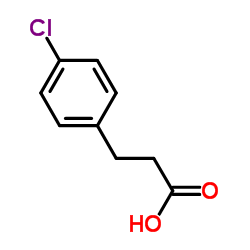 3-(4-Chlorophenyl)propanoic acid Structure