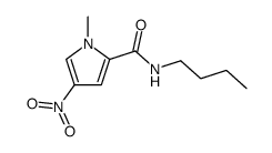 N-butyl-1-methyl-4-nitropyrrole-2-carboxamide结构式