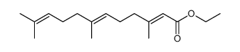 ethyl 3,7,11-trimethyldodeca-2,6,10-trienoate Structure