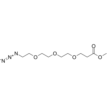 Azido-PEG3-methyl ester结构式