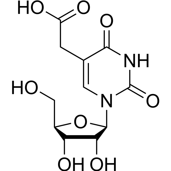5-carboxymethyluridine结构式