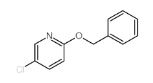 2-(苄氧基)-5-氯吡啶结构式