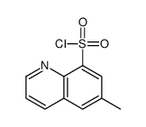 6-methylquinoline-8-sulfonyl chloride structure